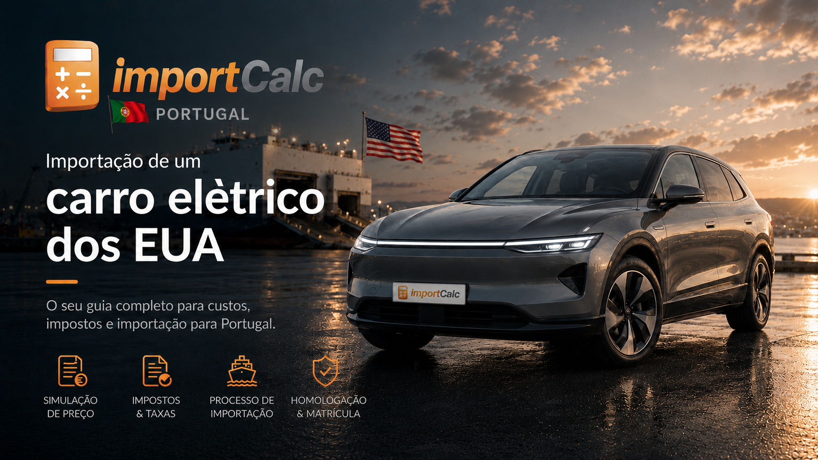 Importar carro elétrico dos EUA sem ISV (2026)